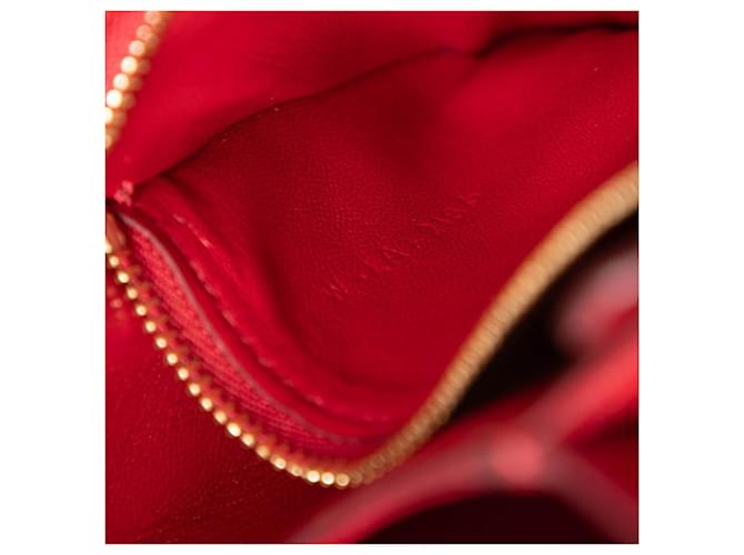 Céline Celine Classic Box Small Shoulder Bag Rosso - vista 6