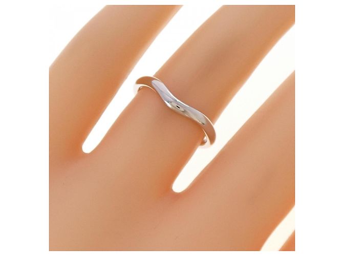 Tiffany & Co Tiffany Gebogener Ring aus Platin - Ansicht 5