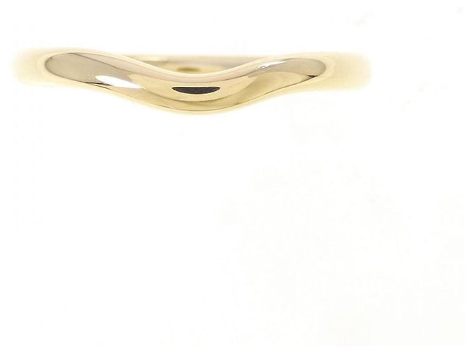 Tiffany & Co Anello Tiffany Curved Band in oro giallo 18K - vista 2