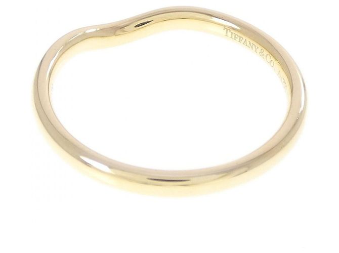 Tiffany & Co Anello Tiffany Curved Band in oro giallo 18K - vista 3