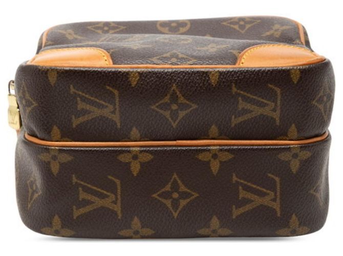 Borsa a tracolla Louis Vuitton Monogram Amazon Marrone - vista 3