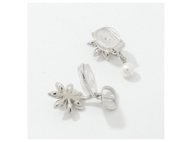 Orecchini Christian Dior Bloom Argento Bianco - vista 3