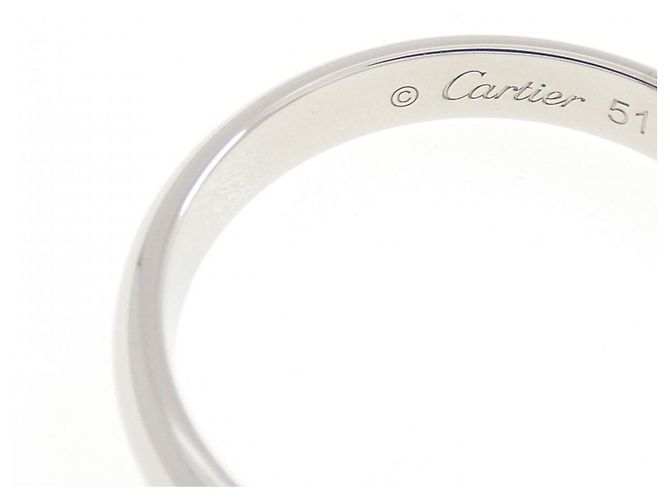 Cartier C de Cartier Ring aus Platin - Ansicht 3
