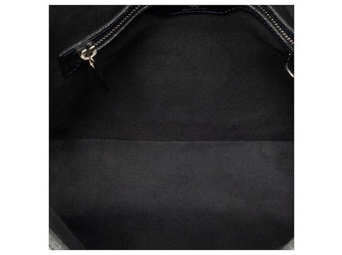Sac à épaule Louis Vuitton Taiga Roman MM Bleu Marine - vue 4