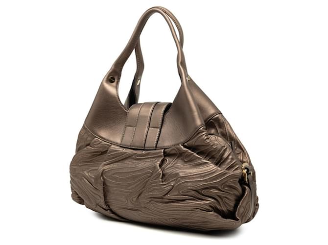 Bulgari Borsa Bvlgari Chandra Marrone D'oro - vista 2