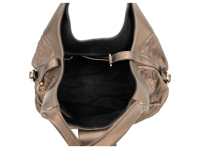 Bulgari Borsa Bvlgari Chandra Marrone D'oro - vista 4