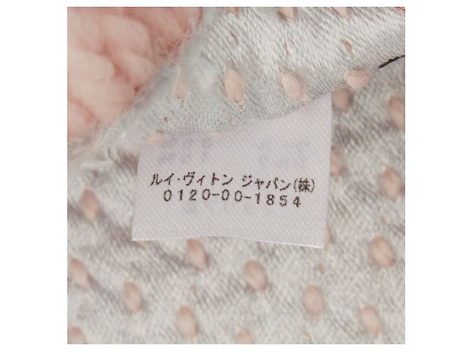 Louis Vuitton Monogram Echarpe Logomania Scarf Marrone Rosa - vista 6