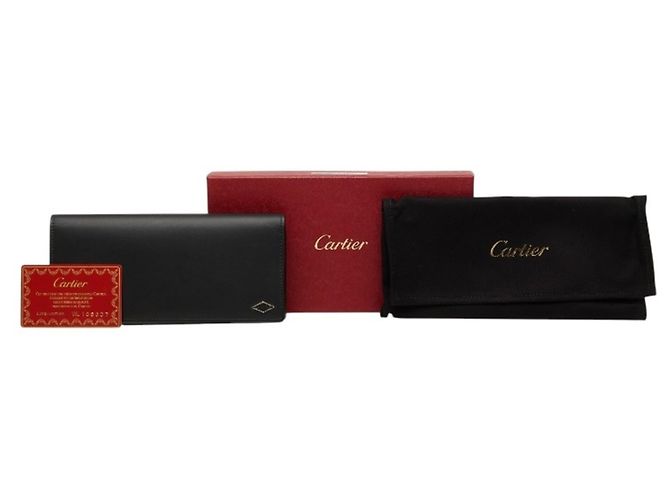 Cartera larga Cartier Louis Negro - vista 9