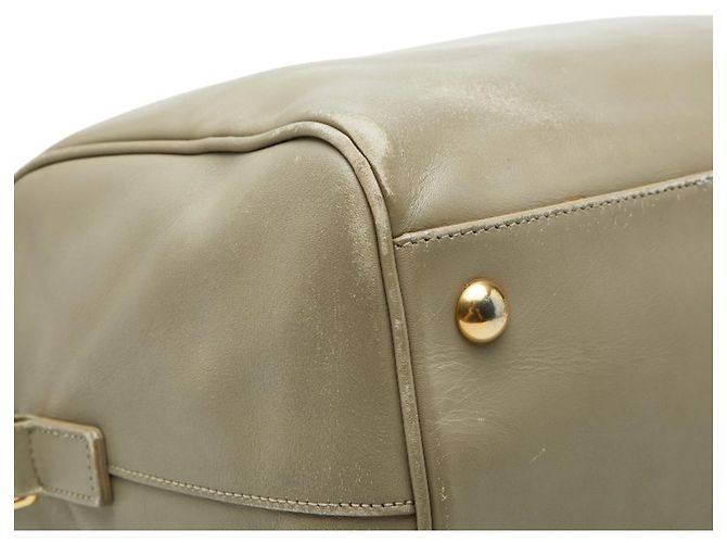 Borsa a mano e a tracolla Saint Laurent Duffle 6 Beige - vista 5