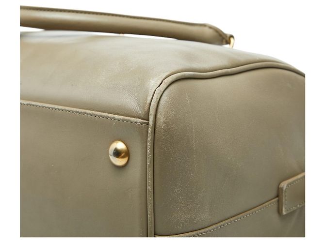 Borsa a mano e a tracolla Saint Laurent Duffle 6 Beige - vista 6