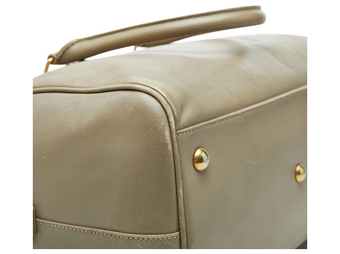 Borsa a mano e a tracolla Saint Laurent Duffle 6 Beige - vista 7