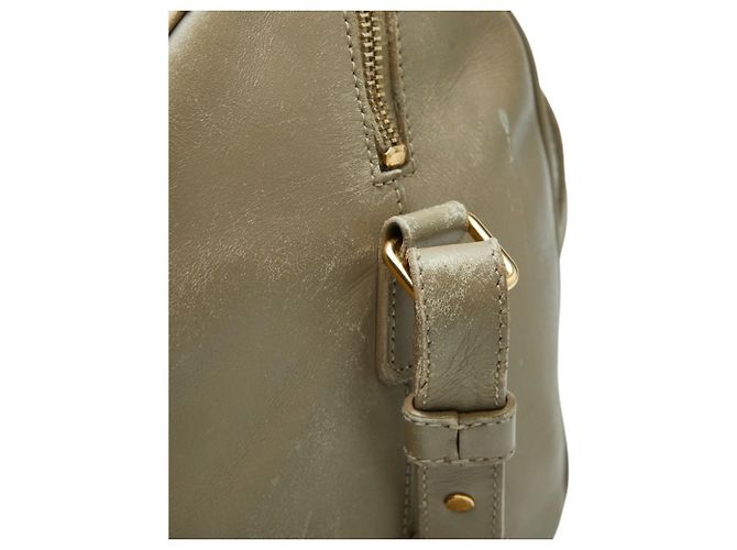 Borsa a mano e a tracolla Saint Laurent Duffle 6 Beige - vista 8