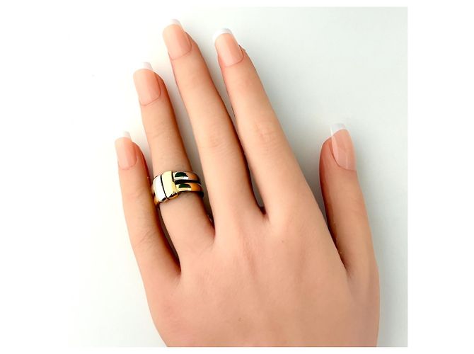 Ring Hermès Anillo Banda Hermes Yellow Gold - vista 7