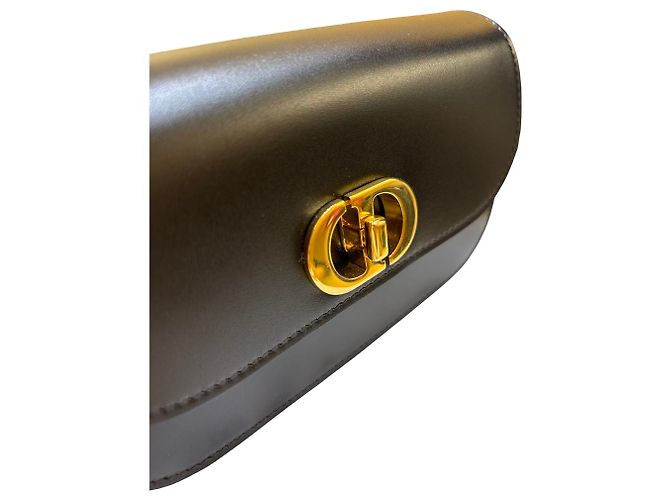 Christian Dior 30 Montaigne Avenue Leather Small Nero - vista 4