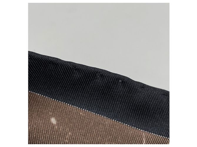 Hermès Foulard Hermes Carre 90 Pierres d' Orient et Occident Nero Multicolore - vista 4