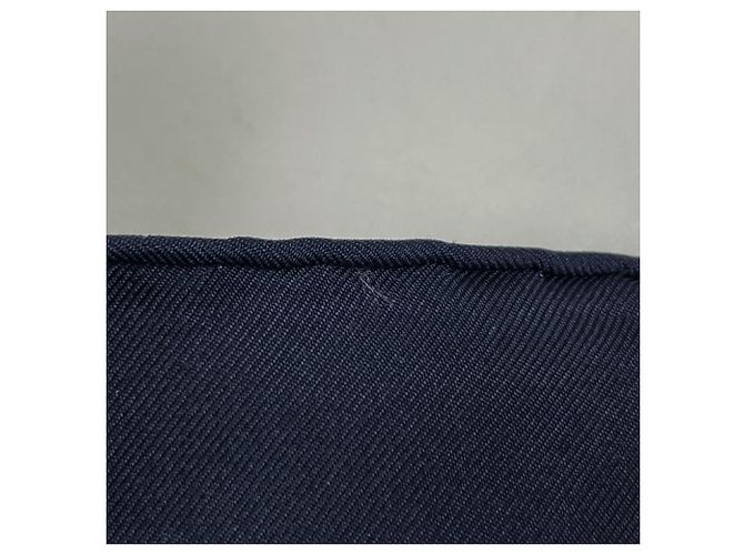 Hermès Hermes Carre 90 L Elegance et le Confort en Automobile Scarf Muffler Multicolore Blu navy - vista 4
