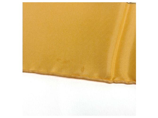 Hermès Foulard Hermes Carre 90 A CONTRE COURANT Multicolore Giallo - vista 4