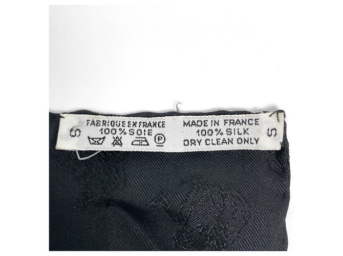 Hermès Foulard Hermes Carre 90 Joies d Hiver Nero Multicolore - vista 2