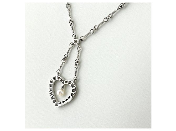 Tiffany & Co. Perlen- und Diamantenhalskette - Ansicht 3