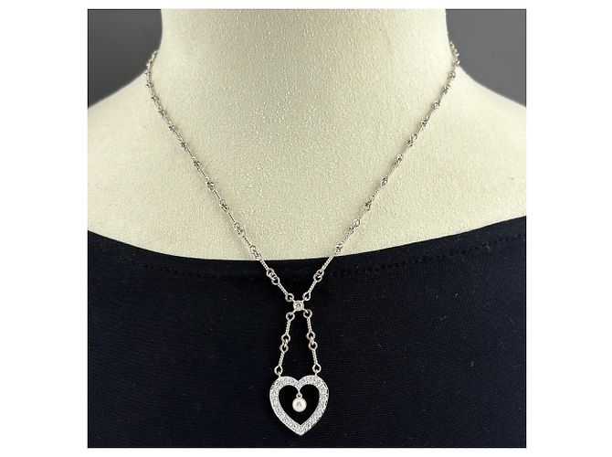 Tiffany & Co. Perlen- und Diamantenhalskette - Ansicht 4
