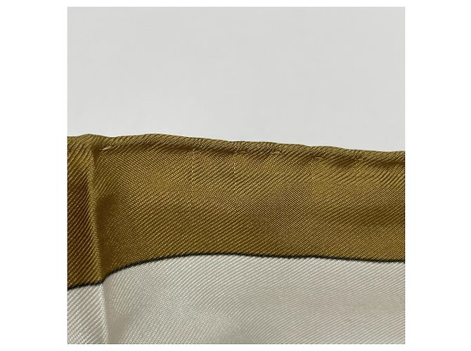 Hermès Hermes Carre 90 Kosmima Seidentuch Braun Mehrfarben - Ansicht 4