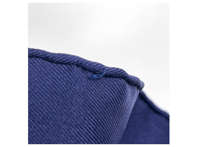 Hermès Foulard di seta Hermes Carre 90 Concerto Blu Multicolore - vista 4