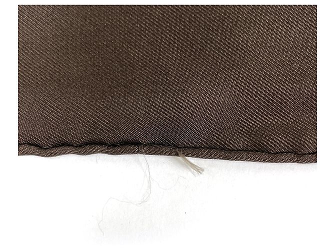 Hermès Carré 90 Festival Seidentuch Braun Mehrfarben - Ansicht 3