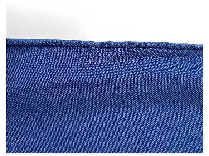 Hermès Foulard Hermes Carre 90 Grands Fonds Blu Multicolore - vista 3