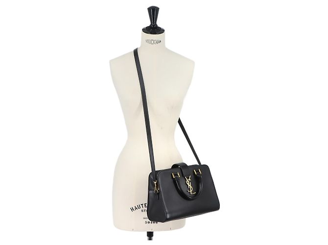 Borsa a mano Saint Laurent Baby Cabas Nero - vista 10