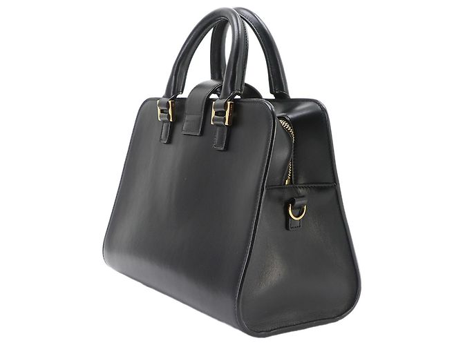 Borsa a mano Saint Laurent Baby Cabas Nero - vista 4