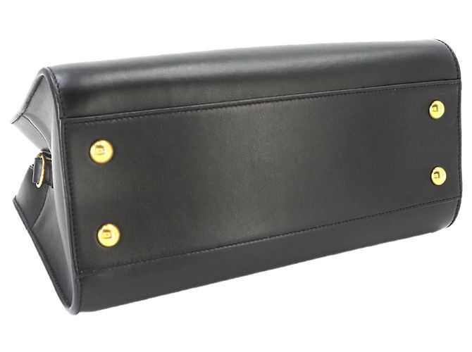 Borsa a mano Saint Laurent Baby Cabas Nero - vista 5