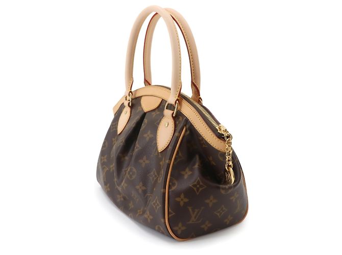Borsa Louis Vuitton Tivoli PM Monogram Marrone - vista 3