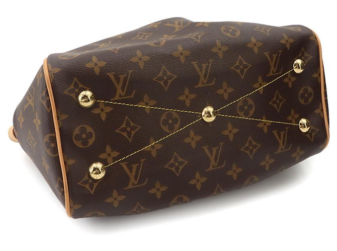 Borsa Louis Vuitton Tivoli PM Monogram Marrone - vista 4