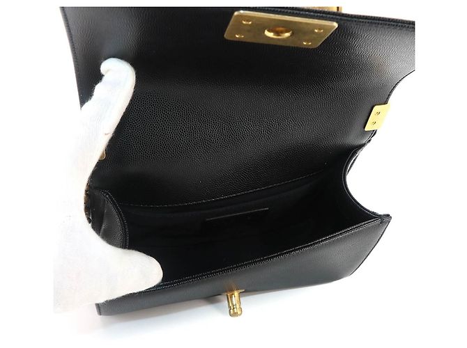 Borsa a tracolla Chanel Boy Small con catena Nero - vista 6