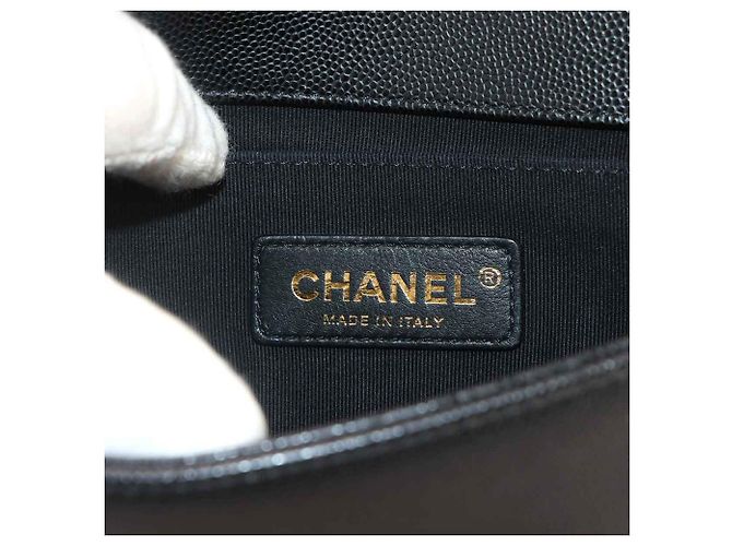 Borsa a tracolla Chanel Boy Small con catena Nero - vista 7