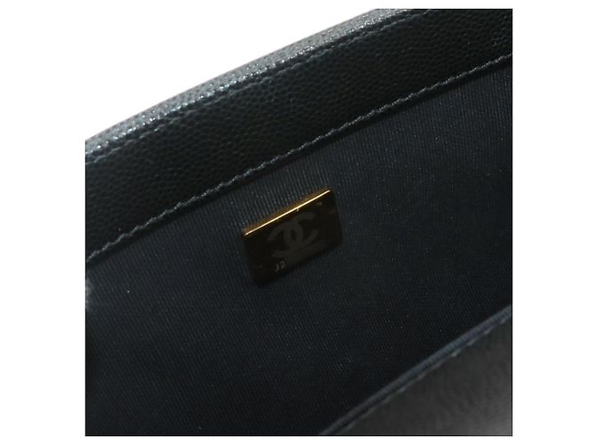 Borsa a tracolla Chanel Boy Small con catena Nero - vista 9