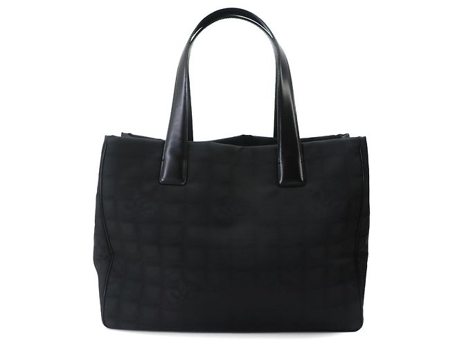 Borsa Tote Chanel New Travel Line Nero - vista 3