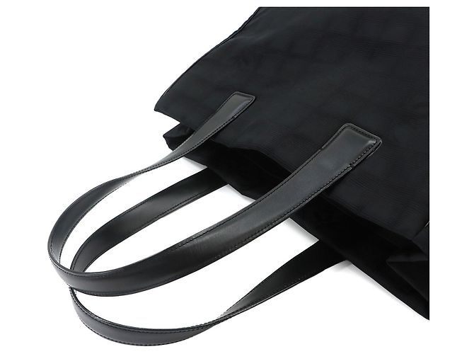 Borsa Tote Chanel New Travel Line Nero - vista 6