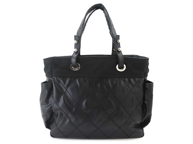 Timeless Borsa Tote Chanel Paris Biarritz GM Nero - vista 2