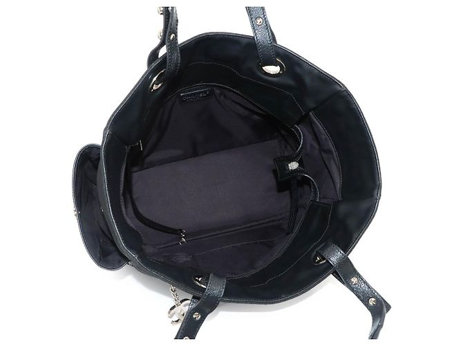 Timeless Borsa Tote Chanel Paris Biarritz GM Nero - vista 6