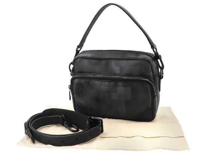 Borsa Louis Vuitton Damouflage Black Nile Nero - vista 2