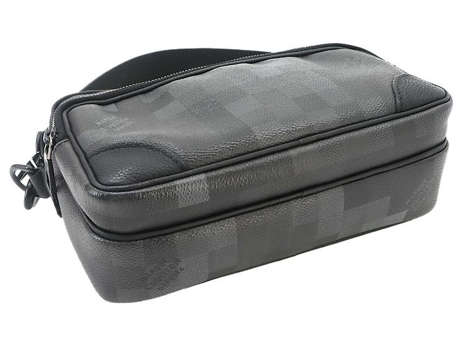 Borsa Louis Vuitton Damouflage Black Nile Nero - vista 5