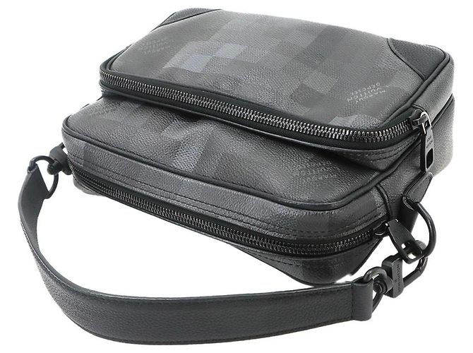 Borsa Louis Vuitton Damouflage Black Nile Nero - vista 6