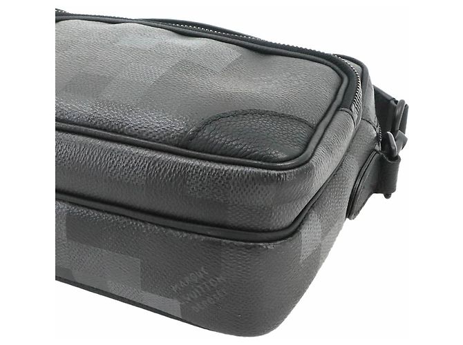 Borsa Louis Vuitton Damouflage Black Nile Nero - vista 9