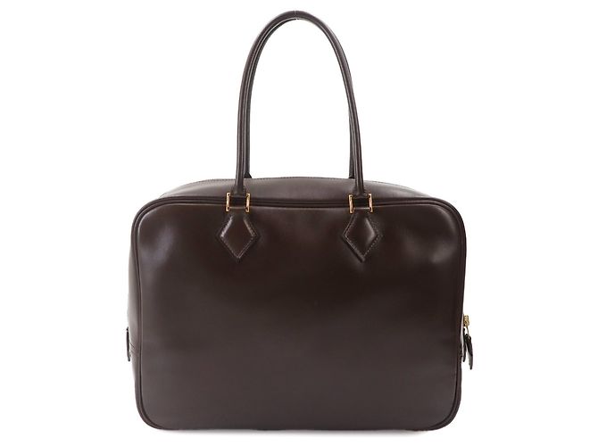 Hermès Hermes Plume 32 Handtasche Damier ebene - Ansicht 2