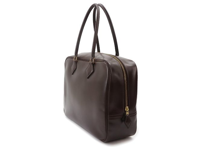 Hermès Hermes Plume 32 Handtasche Damier ebene - Ansicht 3