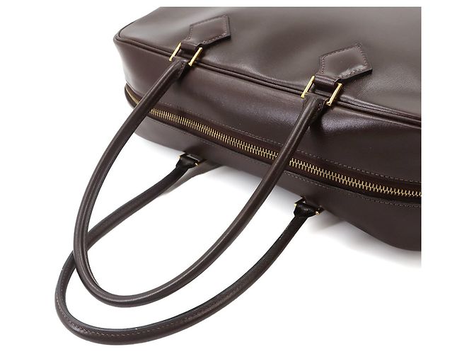 Hermès Hermes Plume 32 Handtasche Damier ebene - Ansicht 5