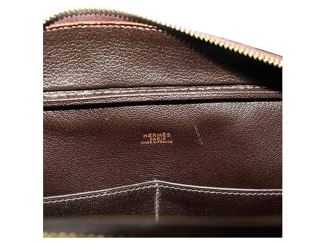 Hermès Hermes Plume 32 Handtasche Damier ebene - Ansicht 7