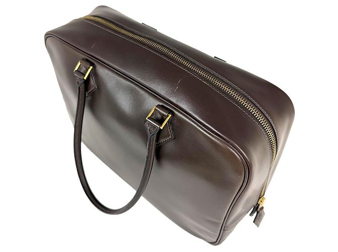 Hermès Hermes Plume 32 Handtasche Damier ebene - Ansicht 9