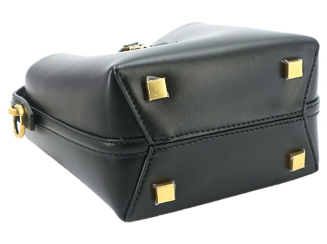 Borsa 2-way Saint Laurent LE37 Mini Nero - vista 4